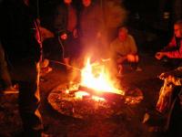 A tu już wieczór i ognicho