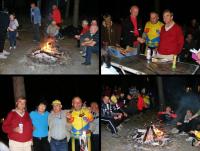 Miłe chwile przy ognisku