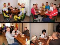 Kto do pedałowania ten i do jedzenia;-))