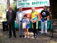 Wyróżnienia dla Kingi najmłodszej uczestniczki maratonu i Zenobiusza naszego nestora