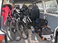 Rowery zapakowane- to już naprawdę koniec imprezy