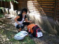 Zagryzam swój medal za 75 km i ostrze na nim ząbki na statuetkę za 100 km w przyszłym roku... mam nadzieję, że tym razem sie uda