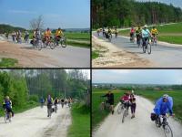 przeważnie na rowerze się jechało ale czasami też sie go i pchało... ;-))))