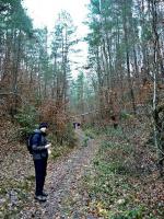 Opuszczamy rezerwat Biesak- Białogon