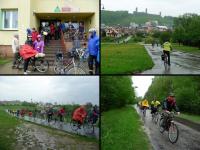 W niedzielę 1 maja pogoda splatała nam psikusa- od rana padał deszcz... pomimo to z postanowilismy wyruszyć w trasę...