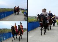 A ci MOŚCIPANOWIE SZLACHTA skąd sie wzięli na moście w CEDZYNIE??? fot. Ania Durlik