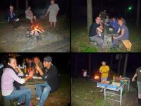 A wieczorem rozpoczęło się ognisko
