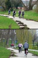 ŚCIEŻKA ROWEROWA NAD KIELECKIM ZALEWEM