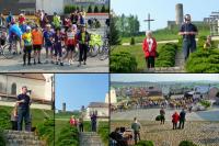 oficjalne otwarcie rajdu przez burmistrza Miasta i Gminy Chęcina pana ROBERTA JAWORSKIEGO