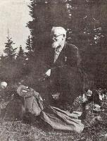 Mieczysław Orłowicz na Koskowej Górze w Beskidzie Średnim