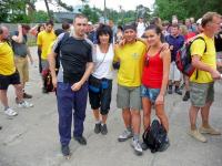 GIZMO i nowicjat na maratonie;-))