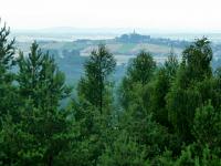 Taką panoramę widzieliśmy schodząc z Ciosowej