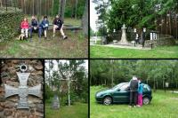 Kolejny punkt kontrolny przy szańcu majora HUBALA