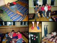 Z piątku na sobotę- godz. wieczorne przed maratonem... ciekawe co nas jutro czeka???