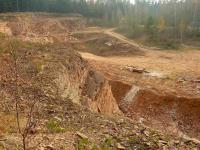 Docieramy do kamieniołomu "Sosnowa"