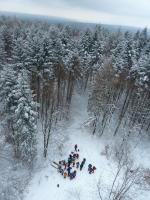 Nasi z lotu ptaka- widok z wieży
