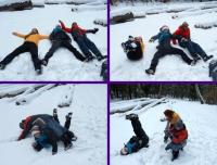 Kolejna inwazja orłów i śniegowa głupawka