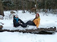 Zimowy lansik z Ewunią