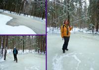 ... a my z Ewunią mamy okazję na kolejny, tym razem lodowy lansik;-))