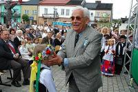 Red. Andrzej Zalewski podczas obchodów Święta Polskiej Niezapominajki- Chmielnik 2007