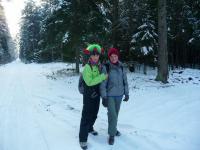 Z Ewą na zimowym rajdzie- luty 2011