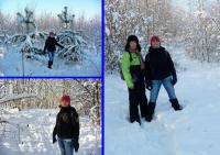 Z ANIĄ na rajdzie wigilijnym