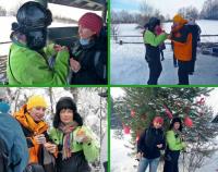 Chciałam "przezimować" na wędrownym szlaku, zanim zacznie się sezonRowerowy aleWciągnęło mnie zKretesem... TuŻyczenia świąteczne