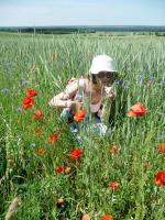 Wandzia jako MAKOWA PANIENKA- czerwiec 2011