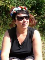 Iwonka założyła wianek... no taaa... :-)