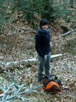 Gosiaczek na gorczańskim szlaku