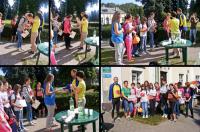 Wręczenie dyplomów i medali dla grupy kończącej maraton na dystansie 12,5 km