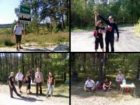 i znowu trafiamy do NIEBA, gdzie spotkaliśmy MICHAŁA na trasie drugiej pętli a za chwilkę kolejny punkt kontrolny