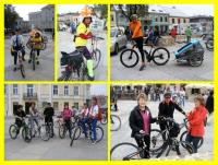 ZBIÓRKA ROWERZYSTÓW NA RYNKU