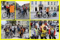 ZBIÓRKA ROWERZYSTÓW NA RYNKU