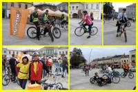 ZBIÓRKA ROWERZYSTÓW NA RYNKU