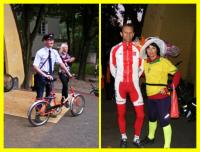 KONKURS WYGRAŁ "KOLEJARZ NA ROWERZE" TOMASZ WCIŚLIK... JA KORZYSTAJĄC Z OKAZJI WYLANSOWAŁAM SIĘ ZE ZBIGNIEWEM PIĄTKIEM;-))