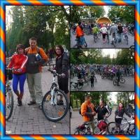 MASA KRYTYCZNA 22.09.2010- pamiatkowe foto z MARCINEM CHŁODNICKIM, PREZESEM MTB KIELCE