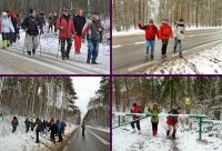 XXV Rajd Zimowy PTTK Końskie- zima przyszła jak na zamówienie