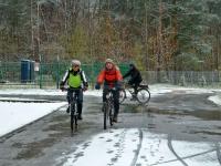 Śniegowe esy floresy na Stadionie