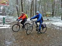 Śniegowe esy floresy na Stadionie