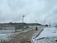 Dojeżdżamy do Centrum Geoedukacji na terenie rezerwatu Wietrznia