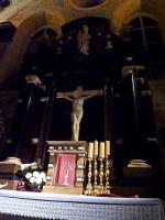 W kaplicy tej znajduja się Relikwie Krzyża Świętego