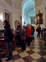 Nocne zwiedzanie klasztoru na Św. Krzyżu