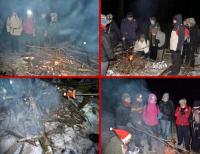 Miłe chwile przy ognisku; 