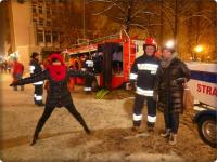Lansik ze strażakami