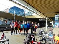 DWORZEC W KRAKOWIE PO RAZ DRUGI- tu sie kończy nasza rowerowa przygoda