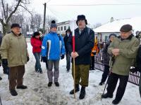 Kol. Andrzej Sokalski wita uczestników rajdu