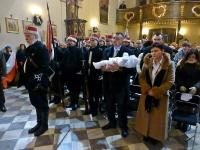 Podczas uroczystości powstańczych odbyły się chrzciny małego Radosława...