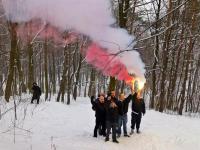 "Chawała bohaterom!!!"- tak krzyczęli kibice  Korony - Kielce