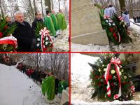 Na koniec złożone zostały wieńce